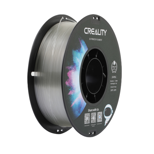 Creality CR-PETG Transparent Filament, 1.75mm, 1kg