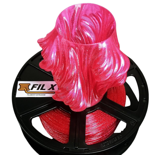 FIL X PLA Glitter Red 1.75mm 1kg